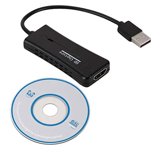 #N/A HDMI Scheda di Acquisizione, Scheda di Acquisizione Video Audio HDMI a USB2.0,1080P A...