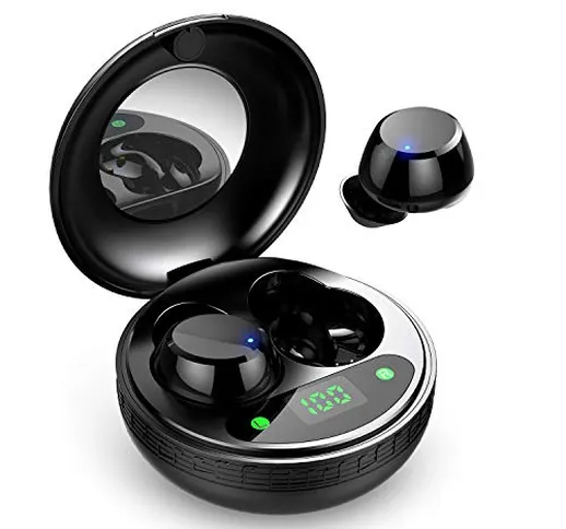 Cuffie Bluetooth, Motast Auricolari Bluetooth Senza Fili TWS Mini Cuffie in Ear Wireless 5...