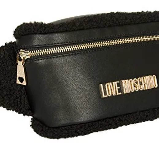 Love Moschino Marsupio borsa donna articolo JC4301PP08KF BORSA PU+ECO SHEARLING - cm.23x13...