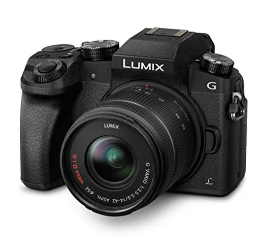 Panasonic, System Camera DMC-Lumix (16 Megapixel, video 4K, Touchscreen da 7,5 cm (3 polli...