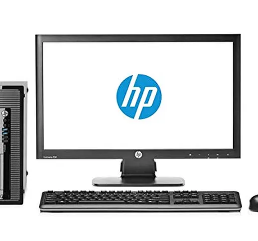 HP Elite 8200 – Computer desktop completo + schermo 22 pollici (Intel Core I5 – 2400, 8 GB...