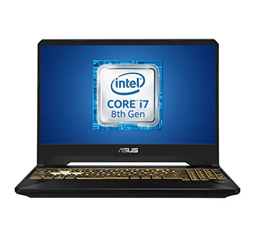 ASUS TUF Gaming FX505GM-BQ262T, Notebook con Monitor 15,6" FHD No Glare, Intel Core i7-875...