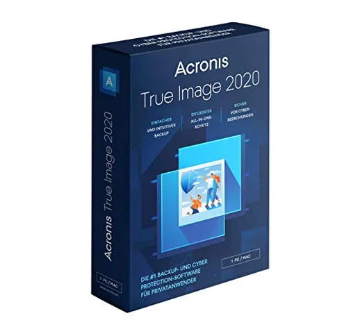 Acronis True Image 2020 Standard Edition per 1 Mac/PC (perpetuo)