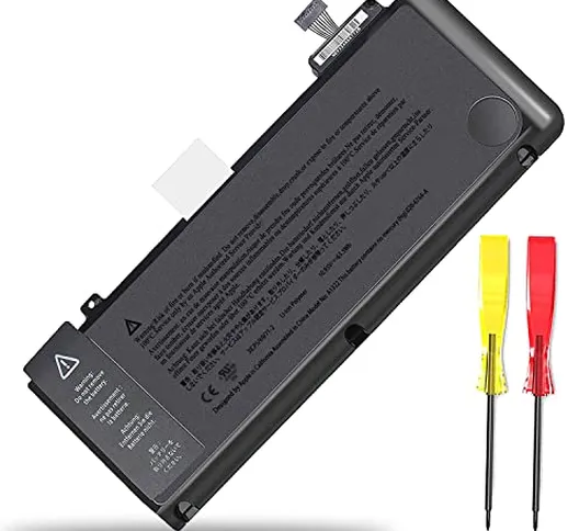 LYEUNIE A1322 A1278 Batteria, Batteria Sostitutiva Modello A1322 per laptop di Grande Capa...