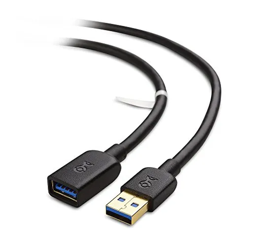 Cable Matters Cavo Estensione USB a USB (Cavo Estensione USB 3.0) Colore Nero 2m per Oculu...