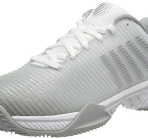 K-Swiss Performance Hypercourt Express 2 HB, Scarpe da Tennis Donna, Bianco (White/Highris...