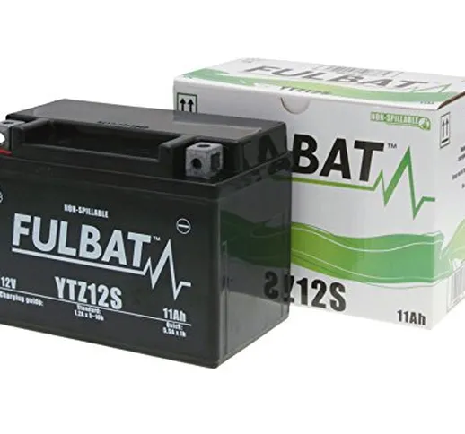 Batteria FULBAT SLA YTZ12S 12V 11Ah 210A Lunghezza: 150 x Larghezza: 88 x Altezza 110 (mm)