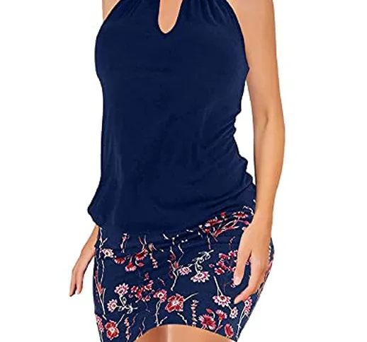 Yuson Girl Vestiti Donna,Copricostume Donna Mare Floreale Abiti Donna Estivi Estate Casual...