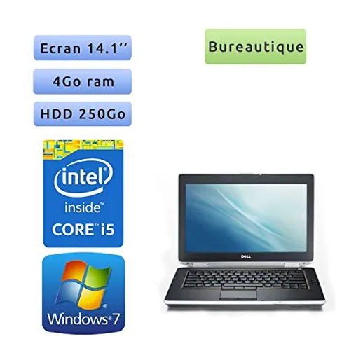 Dell Latitude E6420 – PC portatile – 14,1 ' – Grigio (Intel Core i5 2520 M/2.50 GHz, 4 GB...