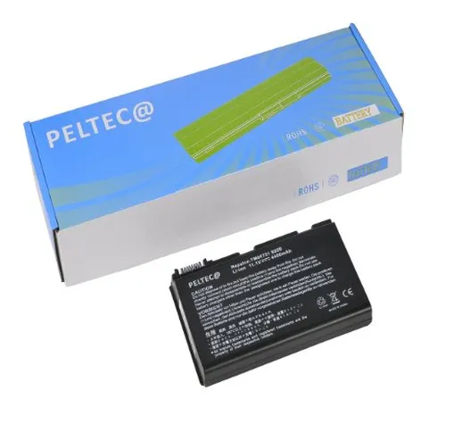 PELTEC@ Premium - Batteria per notebook/laptop Acer Extensa 5000 5630 5630Z 5630EZ 5635EZ...