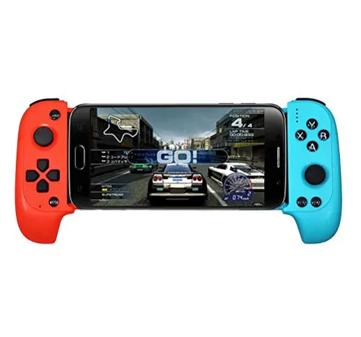 Nuovo ZZRH controller di gioco Bluetooth senza fili Joystick per gamepad telescopico per S...