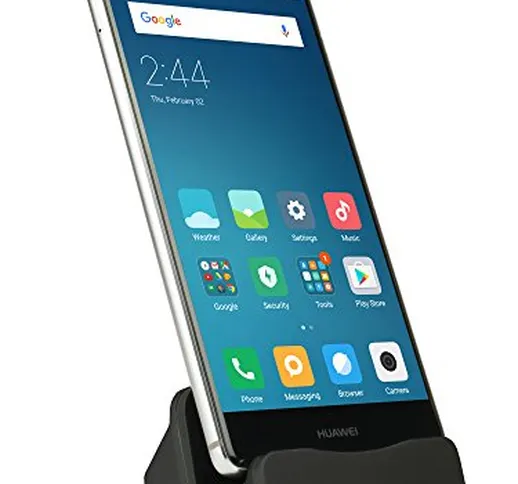 MyGadget Phone Docking Station per USB C - Base di Ricarica con Cavo Caricatore - Caricaba...