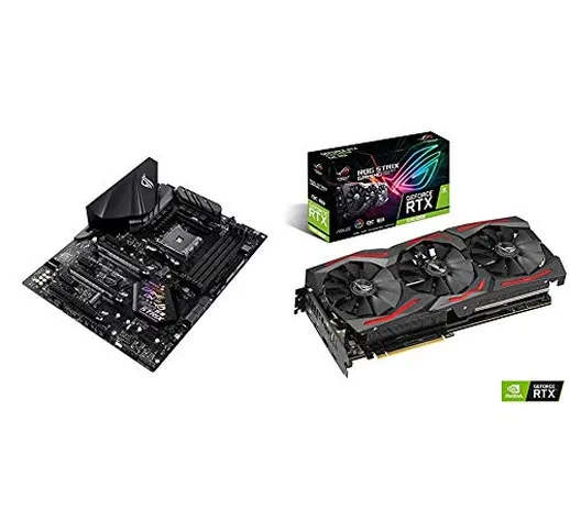 Asus ROG STRIX B450-F GAMING Scheda Madre, DDR4 a 3200 MHz, SATA 6 Gbps, HDMI 2.0, NVMe M....