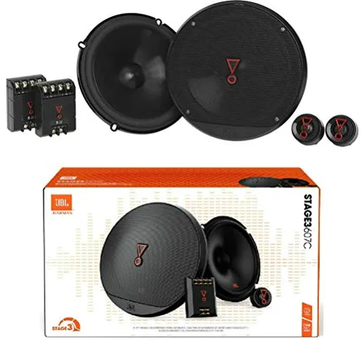 1 kit sistema a 2 vie compatibile con JBL STAGE3 607C 6,5" 165 mm 16,50 cm 50 watt rms 150...