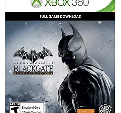 Batman: Arkham Origins Blackgate Deluxe | Xbox 360 - Codice download