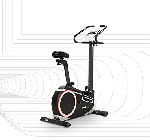 SportPlus cyclette, ergometro, per uso domestico, 24 livelli di resistenza, compatibile co...