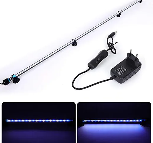 MLJ LED Aquarium Lighting Luce di Pesce Drago Illuminazione per Acquario Impermeabile (Deu...