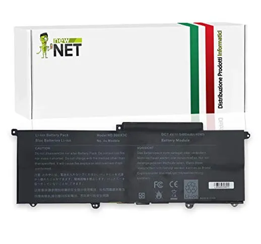 New Net - AA-PBXN4AR AA-PLXN4AR Batteria per Portatile Samsung NP900X3B NP900X3C NP900X3D...