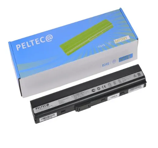 PELTEC@ Premium - Batteria per notebook/laptop ASUS A31-K42, A32-K42, A31-K52, A32-K52, A4...