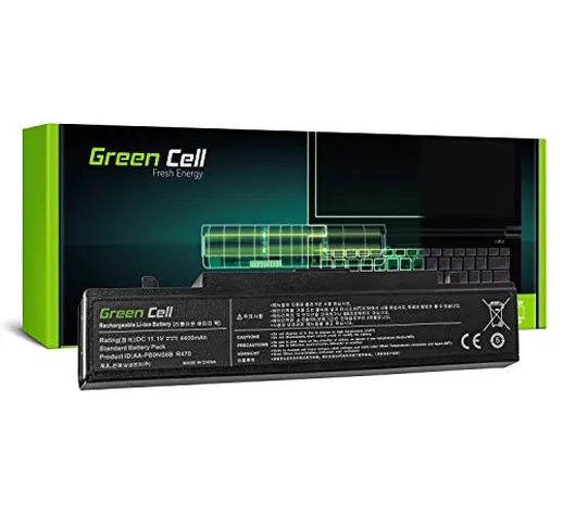 Green Cell® Standard Serie AA-PB9NC6B AA-PB9NS6B Batteria per Portatile Samsung R519 R522...