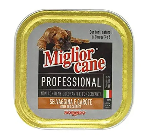 MIGLIOR CANE Professional SELVAGGINA E Carote 150 GR