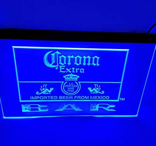 Corona Bar Birra Extra LED Neon Light Sign Man Cave 418-B