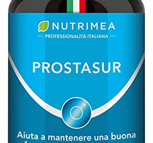 PROSTASUR | Integratore Alimentare Naturale SAW PALMETTO, PYGEUM AFRICANUM e ORTICA | 60 c...