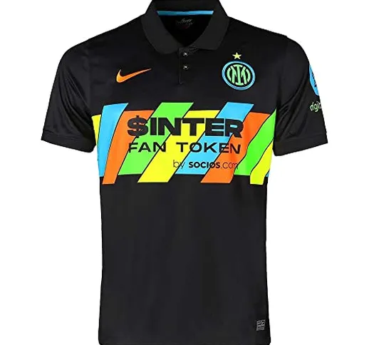 Nike - FC Inter Stagione 2021/22 Maglia Other Attrezzatura da gioco, XL, Unisex