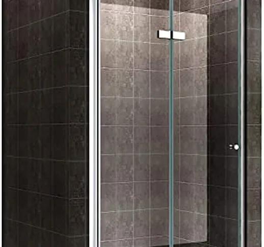 MOG Box doccia porta pieghevole gamma di regolazione 84-88 cm altezza: 195 cm in vetro tra...