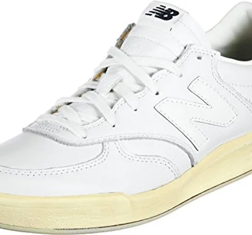 New Balance CRT300, Sneaker Uomo, Bianco (White/White Cl), 46.5 EU