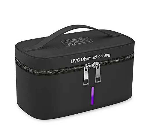 DQiDianZ - Sterilizzatore a ozono, disinfettante USB, disinfezione UV, custodia portatile,...