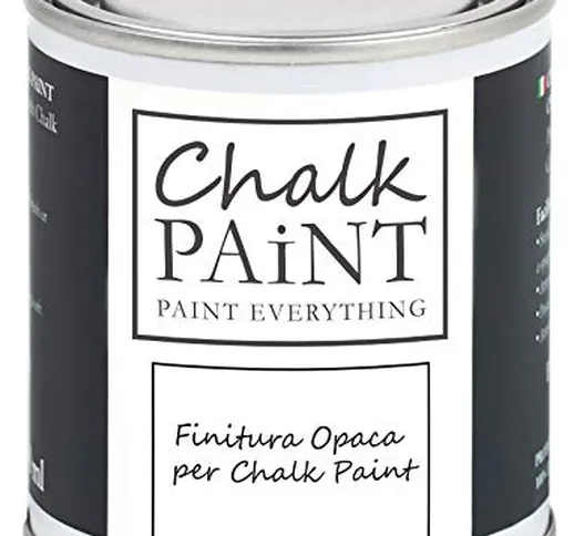 FINITURA per Chalk Paint FINISH PROTETTIVO TRASPARENTE OPACO Extra Resistente - Proteggi i...