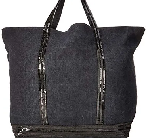 Vanessa Bruno Cabas Grand - Borse Tote Donna, Nero (Noir), 19x36x56 cm (W x H L)