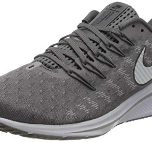 Nike Air Zoom Vomero 14, Running Shoe Uomo, Gunsmoke/White-Oil Grey-Atmosphere Grey, 42.5...