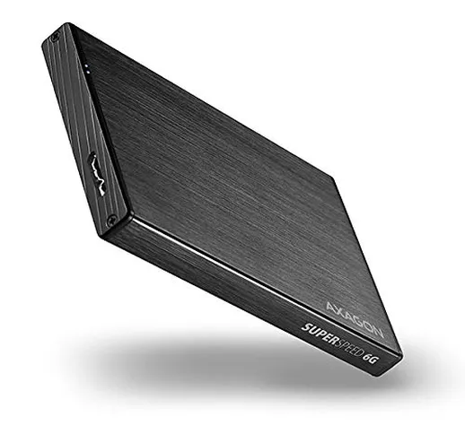 EE25-XA6 USB 3.0 ALINE BOX. La scatola esterna compatta in alluminio per 2.5" SATA 6G SSD/...