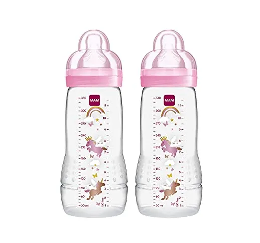 Istruzioni in lingua straniera - MAM 99950501 Easy Active Biberon da 330 ml, Confezione Do...