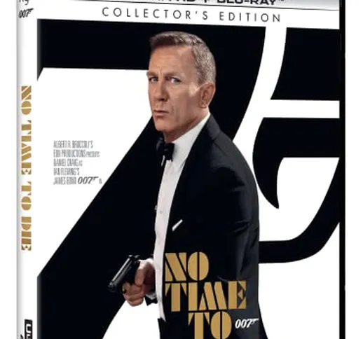 No Time To Die (4K Ultra HD + Blu-Ray) (2 Blu Ray)