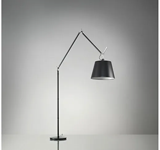 Lampada da terra Artemide Tolomeo Mega corpo più base con asta e diffusore - 360 mm, Dimme...