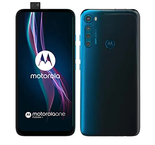 Motorola moto one fusion plus (Quad camera 64 MP, batteria 5000 mAH, Display Total Vision...