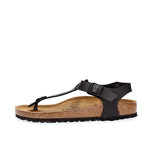 Birkenstock Kairo, Infradito Donna, Nero, 39 EU