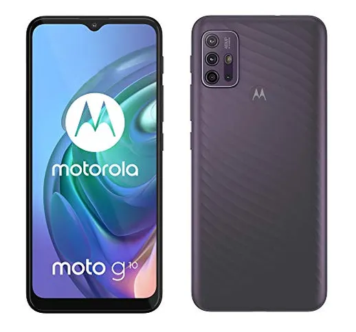 Motorola Moto G10 - Smartphone 128GB, 4GB RAM, Dual Sim, Aurora Grey