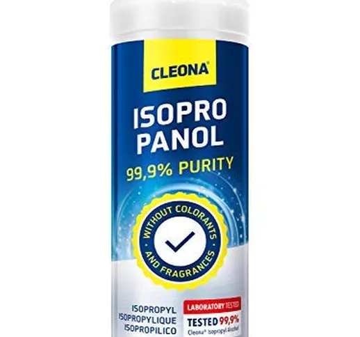 Isopropanolo Alcool Puro al 99.9% Isopropilico Detergente - IPA 1 litro