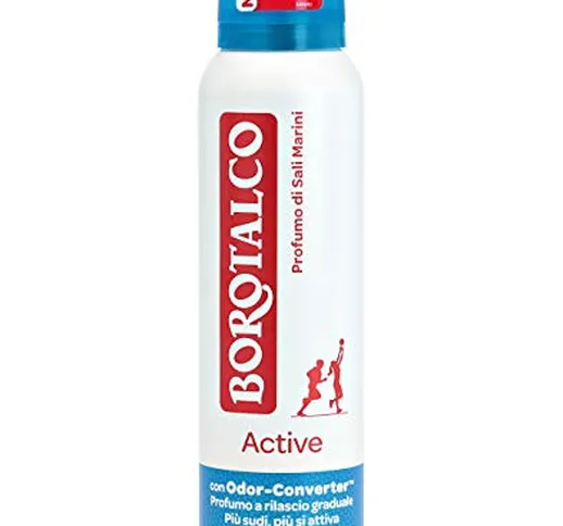 Borotalco Deodorante Spray Active Blu - 150 ml