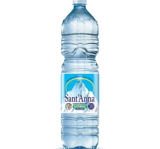 12 bottiglie ACQUA SANT'ANNA NATURALE 1,500 lt.