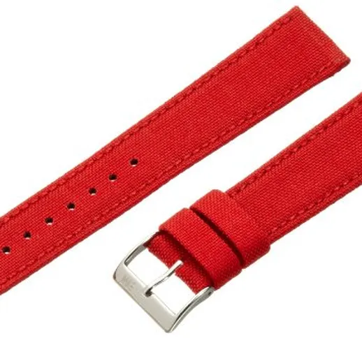 Morellato Cinturino in Pelle Uomo, Rosso, 22 mm, A01U2779110083