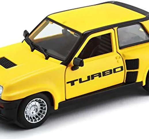 Bburago 1:24 Renault R5 Turbo, giallo