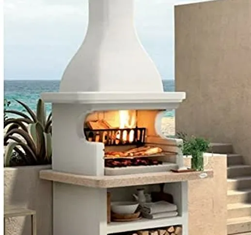 PALAZZETTI Barbecue a Legna carbonella Modello Andros 3