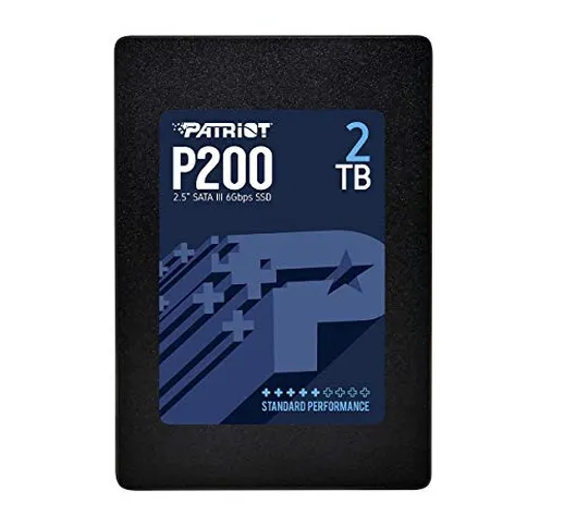 Patriot P200 SSD 2TB SATA III Solid State Drive 2.5" Interno - P200S2TB25