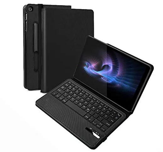 Tastiera con custodia Samsung Galaxy Tab A T510N / T510 / T515 / T515N con custodia, ricar...