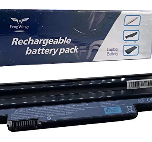 FengWings® 11.1V 4400mAh AL10A31 AL10B31 AL10G31 AL13C32 AL13D32Laptop Batteria Compatibil...